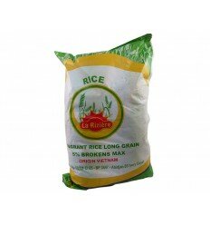 Riz Rizière Long grain 5% brisure 25 Kg